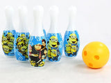 Juego de bolos para niños con diseño de Cartoon Minions